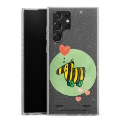 Carry Case Hülle Transparent/glitter ohne Band