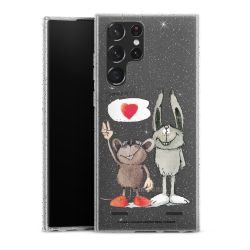 Carry Case Hülle Transparent/glitter ohne Band