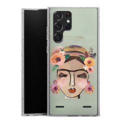 Carry Case Hülle Transparent/glitter ohne Band