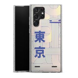 Carry Case Hülle Transparent/glitter ohne Band