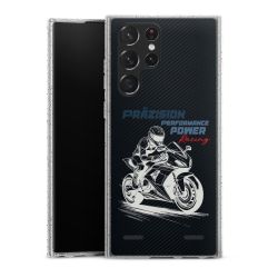 Carry Case Hülle Transparent/glitter ohne Band