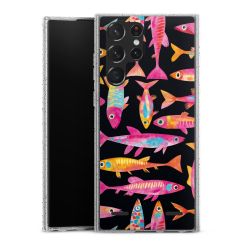 Carry Case Hülle Transparent/glitter ohne Band