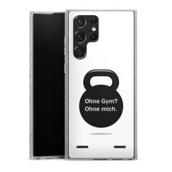 Carry Case Hülle Transparent/glitter ohne Band