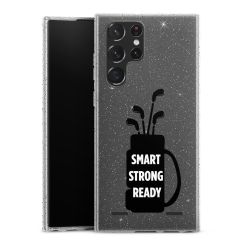 Carry Case Hülle Transparent/glitter ohne Band