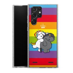 Carry Case Hülle Transparent/glitter ohne Band