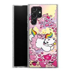 Carry Case Hülle Transparent/glitter ohne Band