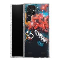 Carry Case Hülle Transparent/glitter ohne Band