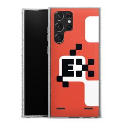 Carry Case Hülle Transparent/glitter ohne Band