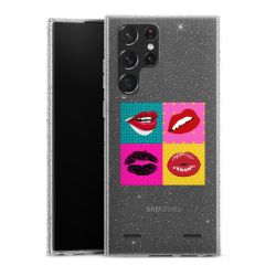 Carry Case Hülle Transparent/glitter ohne Band