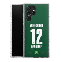 Carry Case Hülle Transparent/glitter ohne Band