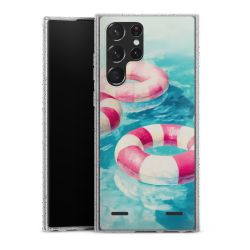 Carry Case Hülle Transparent/glitter ohne Band