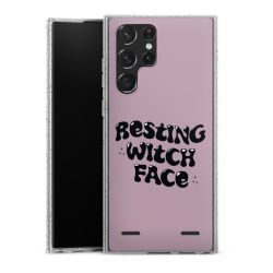 Carry Case Hülle Transparent/glitter ohne Band