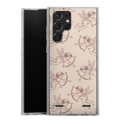 Carry Case Hülle Transparent/glitter ohne Band