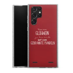 Carry Case Hülle Transparent/glitter ohne Band