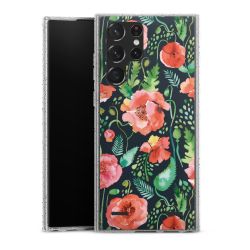 Carry Case Hülle Transparent/glitter ohne Band