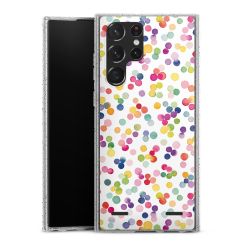 Carry Case Hülle Transparent/glitter ohne Band