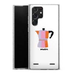 Carry Case Hülle Transparent/glitter ohne Band