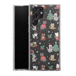 Carry Case Hülle Transparent/glitter ohne Band