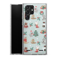 Carry Case Hülle Transparent/glitter ohne Band