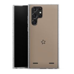 Carry Case Hülle Transparent/glitter ohne Band