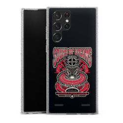 Carry Case Hülle Transparent/glitter ohne Band