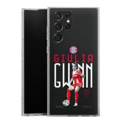 Carry Case Hülle Transparent/glitter ohne Band