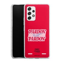 Carry Case Hülle Transparent/glitter ohne Band