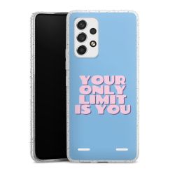 Carry Case Hülle Transparent/glitter ohne Band