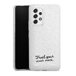 Carry Case Hülle Transparent/glitter ohne Band