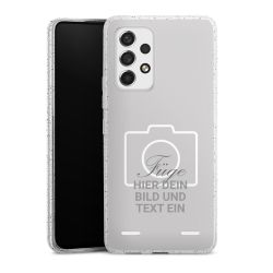 Carry Case Hülle Transparent/glitter ohne Band