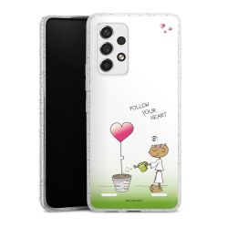 Carry Case Hülle Transparent/glitter ohne Band