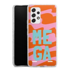 Carry Case Hülle Transparent/glitter ohne Band