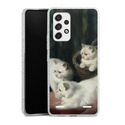 Carry Case Hülle Transparent/glitter ohne Band