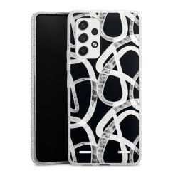 Carry Case Hülle Transparent/glitter ohne Band