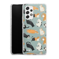 Carry Case Hülle Transparent/glitter ohne Band