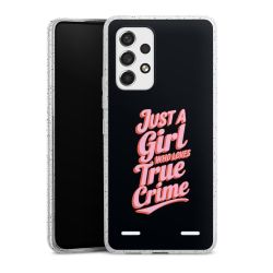 Carry Case Hülle Transparent/glitter ohne Band