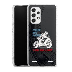 Carry Case Hülle Transparent/glitter ohne Band