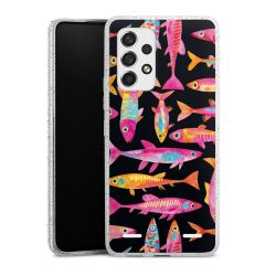 Carry Case Hülle Transparent/glitter ohne Band