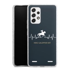 Carry Case Hülle Transparent/glitter ohne Band