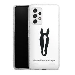 Carry Case Hülle Transparent/glitter ohne Band