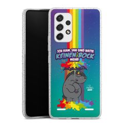 Carry Case Hülle Transparent/glitter ohne Band