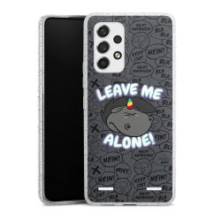 Carry Case Hülle Transparent/glitter ohne Band