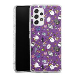 Carry Case Hülle Transparent/glitter ohne Band