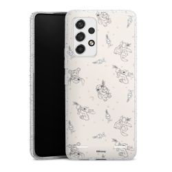 Carry Case Hülle Transparent/glitter ohne Band