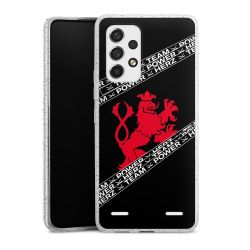 Carry Case Hülle Transparent/glitter ohne Band