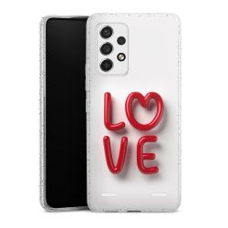 Carry Case Hülle Transparent/glitter ohne Band