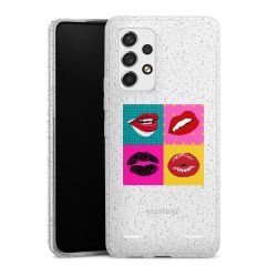 Carry Case Hülle Transparent/glitter ohne Band