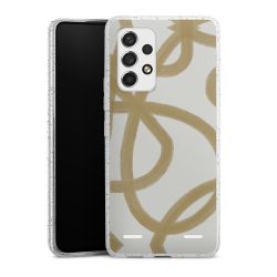 Carry Case Hülle Transparent/glitter ohne Band