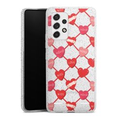 Carry Case Hülle Transparent/glitter ohne Band