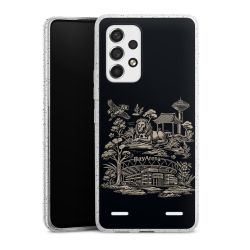 Carry Case Hülle Transparent/glitter ohne Band